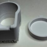 Impresión 3D de una pieza con tapa | 3D printing of a part with a lid | 3д печать детали с крышкой