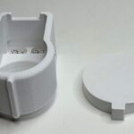 Impresión 3D de una pieza con tapa | 3D printing of a part with a lid | 3д печать детали с крышкой