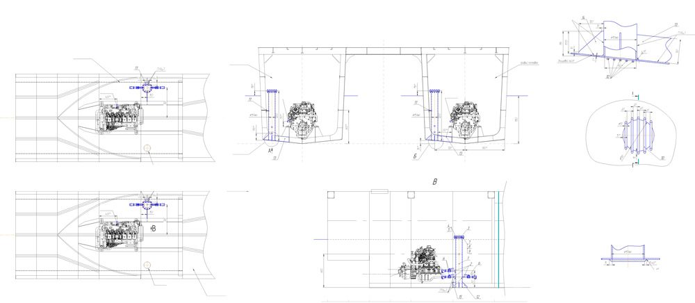 Modelado 3D de barco a partir de planos
