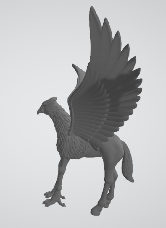 Impresión 3D de Buckbeak