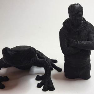 Impresión 3D de piezas de carbono|3D printing of carbon parts|3д печать деталей из карбона