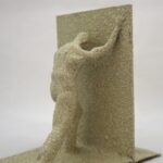 Impresión 3D de un sujetalibros con forma de figura humana | 3D printing of a book holder in the form of a human figurine | 3д печать держателя книг в виде фигурки человека