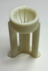 Impresión 3D de una pieza blanca a partir de resina de fotopolímero | 3D printing a white part from photopolymer resin | 3д печать белой детали из фотополимерной смолы
