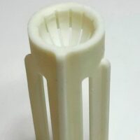 Impresión 3D de una pieza blanca a partir de resina de fotopolímero | 3D printing a white part from photopolymer resin | 3д печать белой детали из фотополимерной смолы