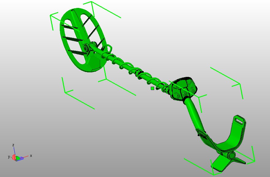 Impresión 3D de prototipo de detector de metales