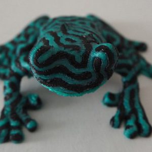 Impresión 3D de una rana de dos colores|3D printing of a two-color frog|3д печать двухцветной лягушки