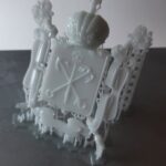 Impresión 3D del escudo de armas. Comparación de la impresión FDM y SLA | 3D printing of the coat of arms. Comparison of FDM and SLA printing | 3д печать герба. Сравнение печати FDM и SLA