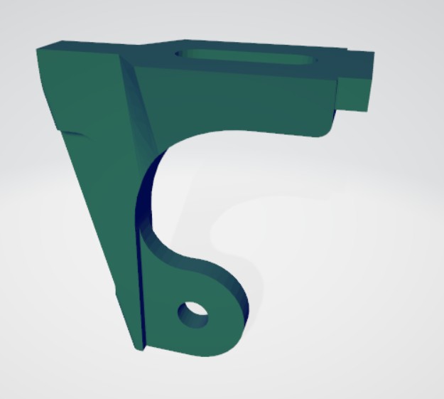 Soporte GoPro impreso en 3D