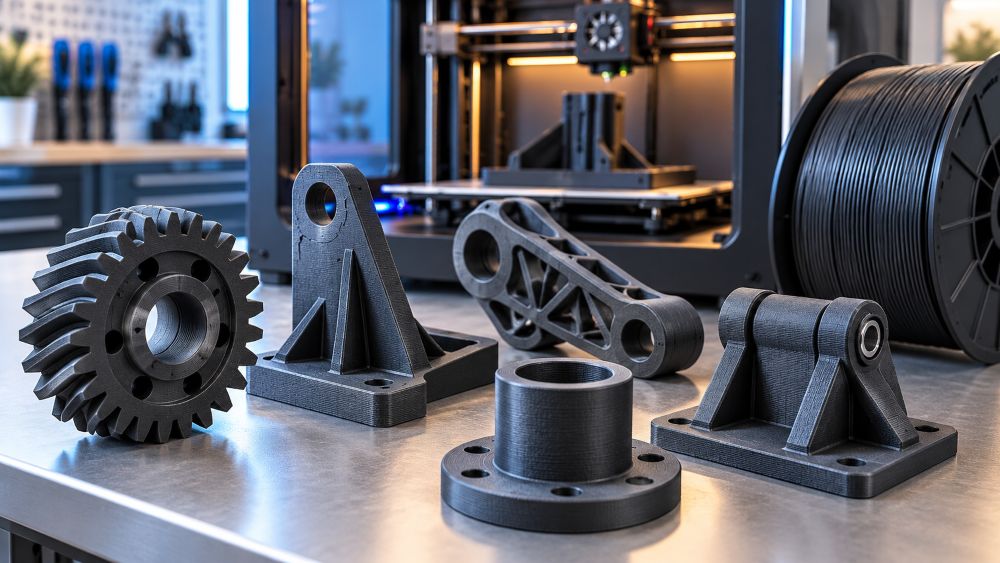 Impresión 3D con nailon (PA): piezas resistentes y funcionales a medida
