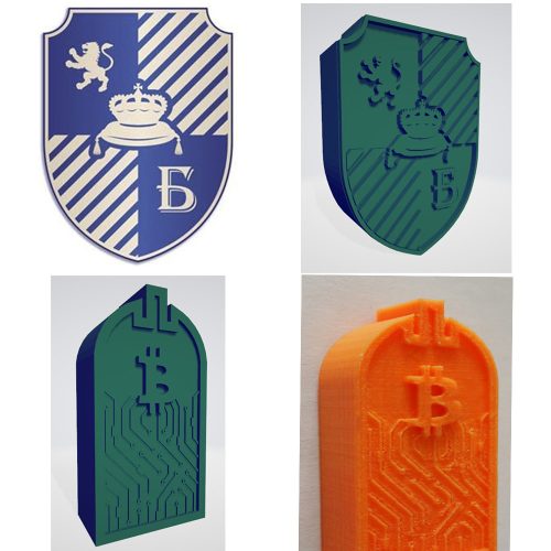 Impresión 3D de un prototipo de jabón con logotipo personalizado