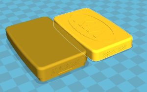 Impresión 3D de un estuche para llaves de Kia|3D printing of a case for Kia keys|3д печать футляра для ключей киа