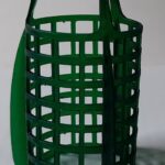 Impresión en 3D de jaulas para pájaros con fotopolímero Flex verde. Pieza impresa en 3D | 3D printed bird cages from Flex green photopolymer. 3D printed part