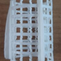 Impresión en 3D de jaulas para pájaros. Pieza impresa en plástico mediante el método FDM | 3D printing of bird cages. Part printed from plastic by FDM method