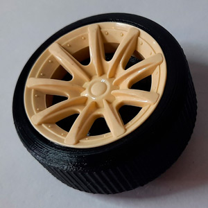 Impresión 3D de ruedas | 3D printing of wheels