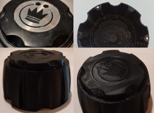 Impresión en 3D de tapacubos | 3D printing of hubcaps