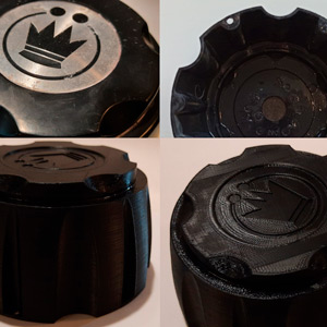 Impresión en 3D de tapacubos | 3D printing of hubcaps