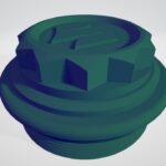 Tapacubos Suzuki impreso en 3D. Modelo 3D | 3D printed Suzuki hubcaps. 3D model