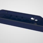 Modelado 3D de una carcasa de teléfono | 3D modelling of a phone case