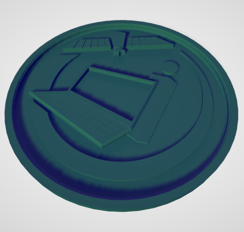 Impresión 3D de una medalla personalizada