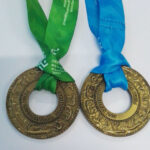 Medallas personalizadas en 3D. Pieza acabada | Personalised medals in 3D. Finished piece