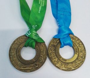 Medallas personalizadas en 3D. Pieza acabada | Personalised medals in 3D. Finished piece