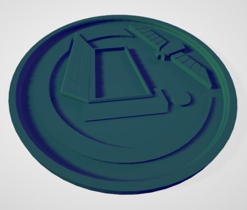 Impresión 3D de una medalla personalizada