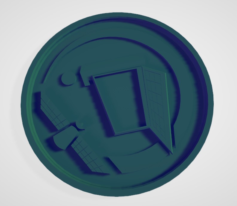 Impresión 3D de una medalla personalizada