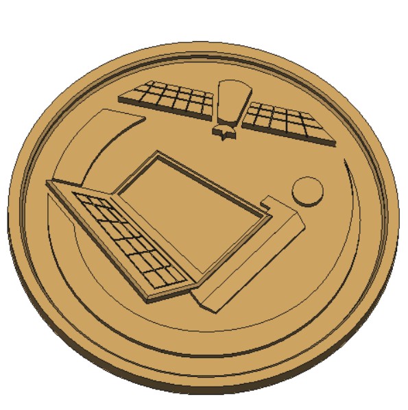 Impresión 3D de una medalla personalizada