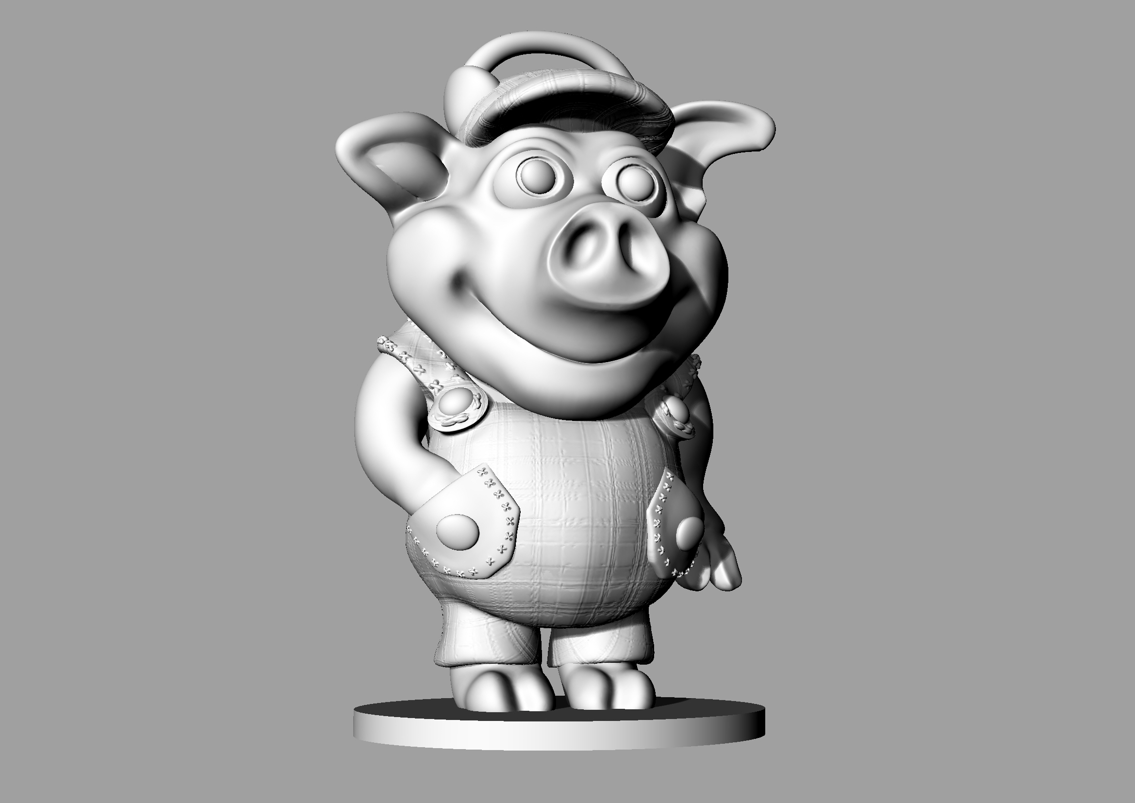 Diseño e impresión 3D de un cerdito