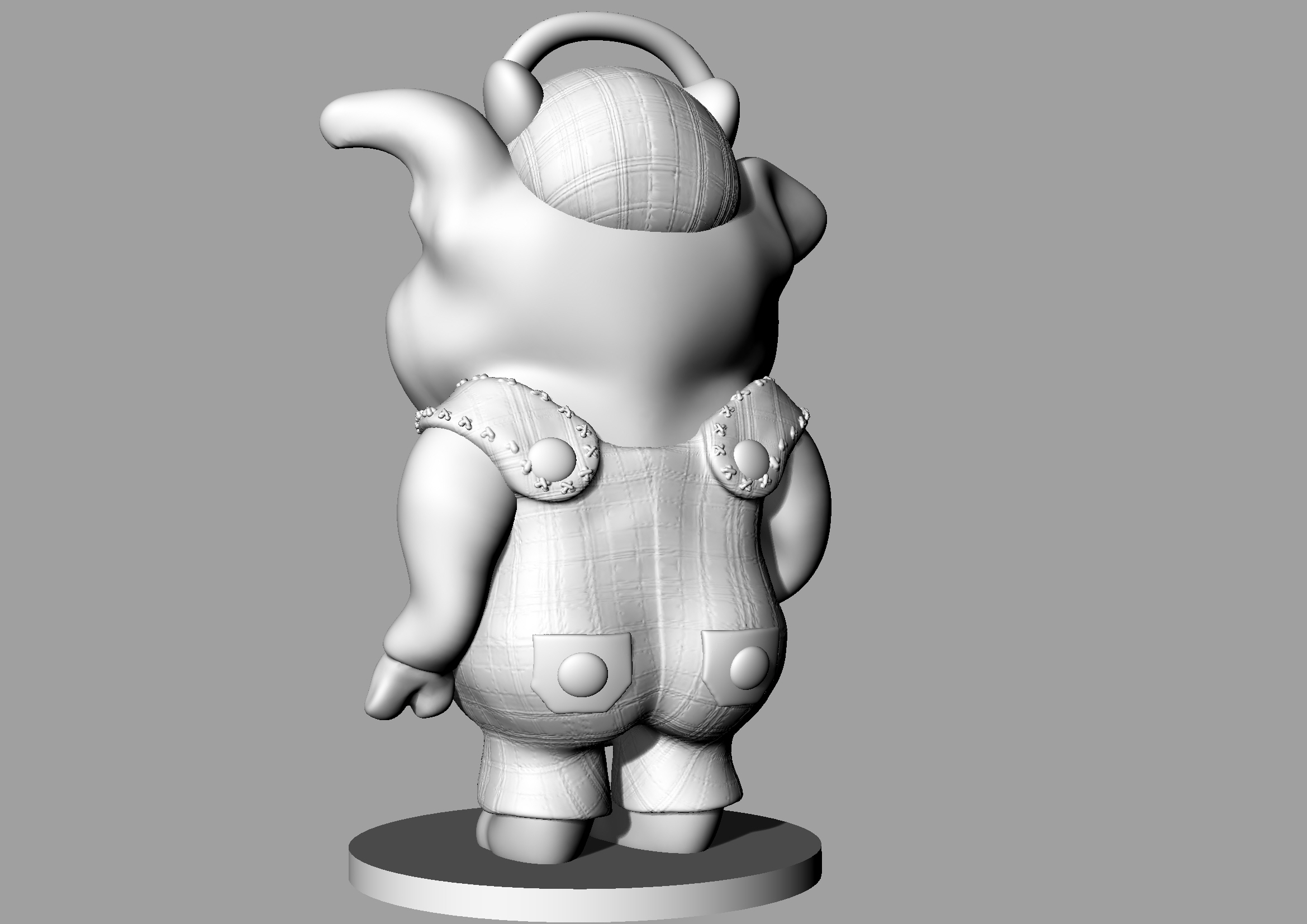 Diseño e impresión 3D de un cerdito
