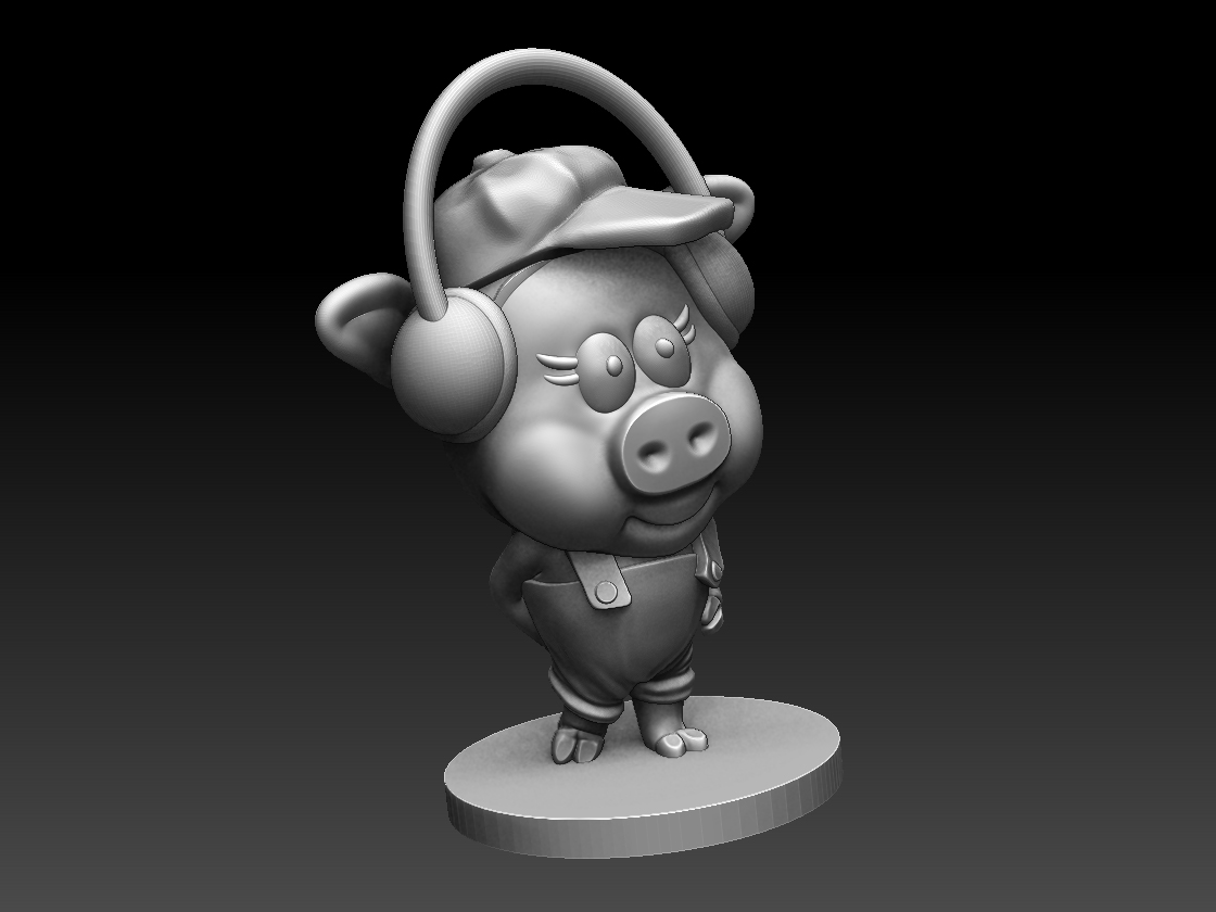 Diseño e impresión 3D de un cerdito