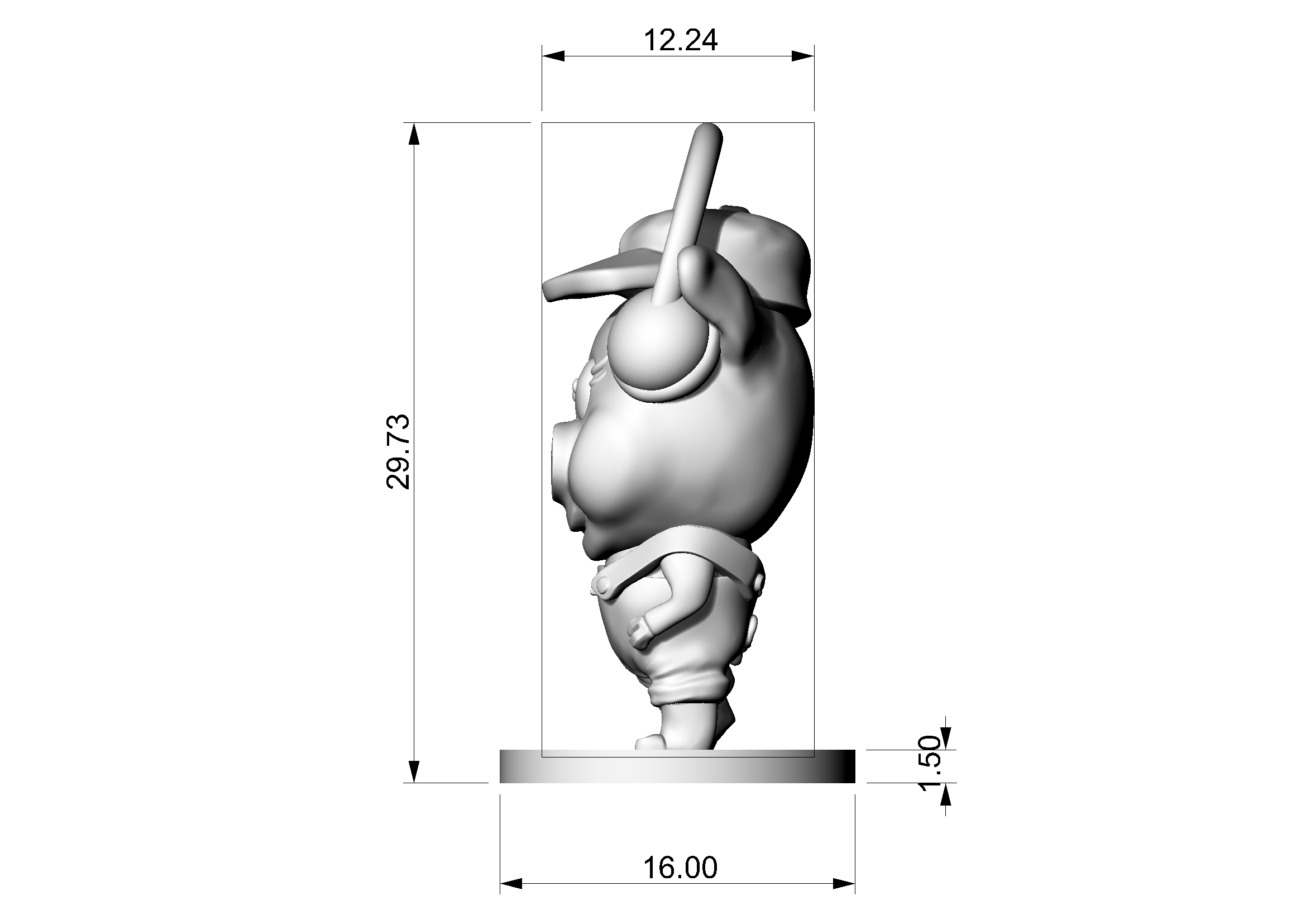 Diseño e impresión 3D de un cerdito