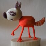 dibujo infantil de un gato en 3d