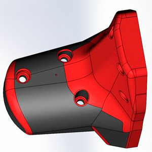 Impresión en 3D de un retrovisor lateral para un todoterreno